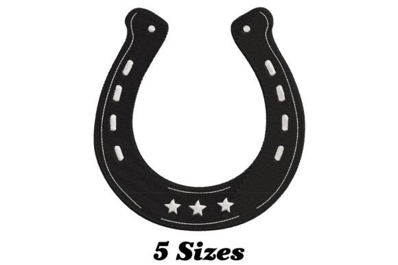 Horseshoe Embroidery Design