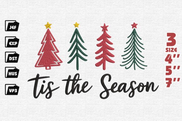 Tis the Season Embroidery